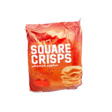 Smiths Square Crisps Tomato 20gr x 25 Pieces