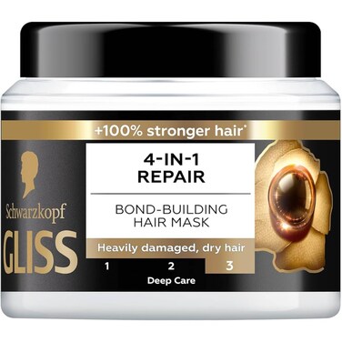 Gliss 4In1 Repair Bond B Hair Mask 400Ml