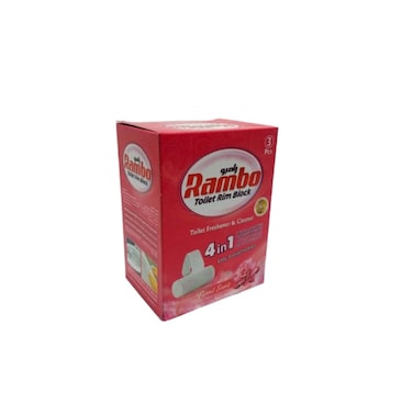 Rambo Toilet Rim Block Floral 3Pcs