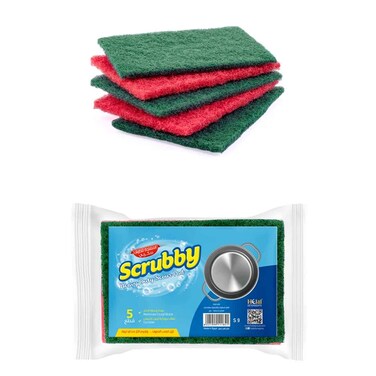 Scrubby Cleaning Sponge Pack of 5 Pieces S9