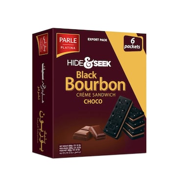 Parle Hide &amp; Seek Black Bourbon Chocolate 600gr