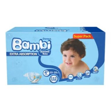 Bambi Diaper Bambi Large + Sup 112 1P