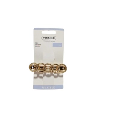 Titania 8218 Barrette Clip Gold
