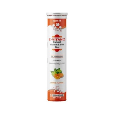 C‑Vitan Natural Vitamin C 1000 mg Tablets 20 Pieces