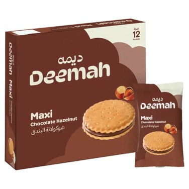 Deemah Maxi Chocolate Hazelnut 25 gr x 12
