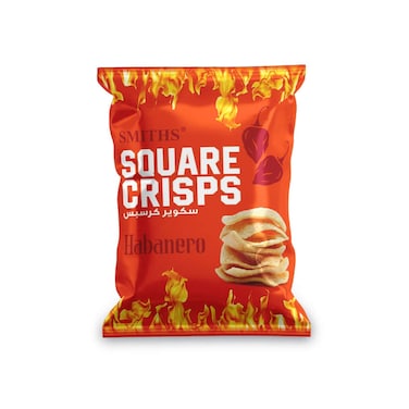 Smiths Square Crisps Habanero 20 gr