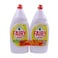 Fairy Max Plus Lemon Dishwash 2 X 600 ml