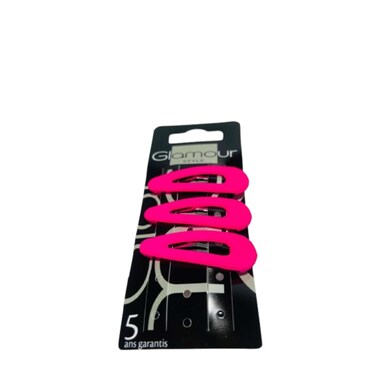 Snap Clips Matte Magenta 3 Pieces 10 gr