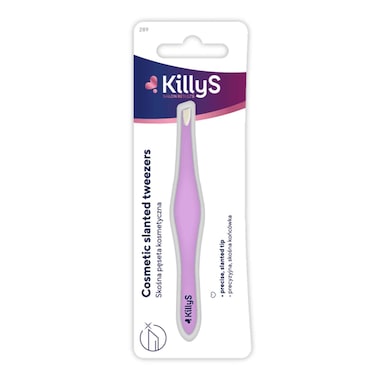 Killys Slanted Tweezers Violet 45 Gram