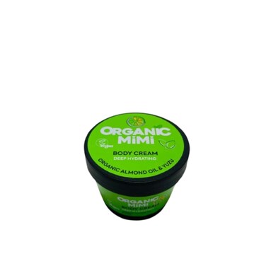 Organic Mimi Almond Oil Yuzu Body Cream 100 ml