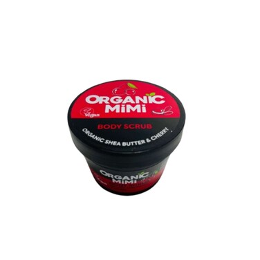 Organic Mimi Shea Butter and Cheery Body Scrub 100 ml