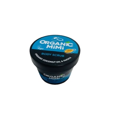 Organic Coconut Oil and Papaya Body Scrub 120 gr