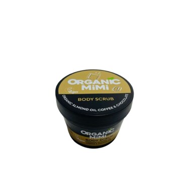 Organic Mimi Almond Oil and Coffee Body Scrub 120 gr