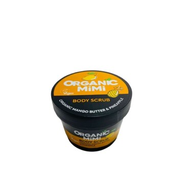 Organic Mimi Mango Butter and Pineapple Body Scrub 120 gr