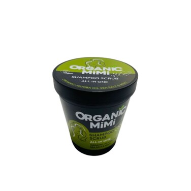 Organic Mimi Jojoba Oil and Sea Salt Shampoo Scrub 280 gr