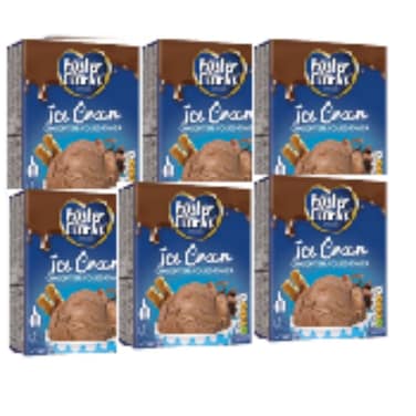 Foster Clerk Ice Cream Mix Chocolate 6 x 80 gr
