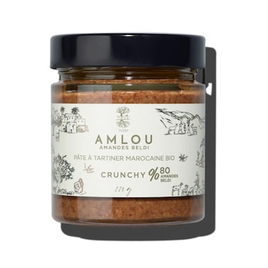 Amlou Almond Glass Jar 220 Gram