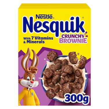 Nesquik Crunchy Brownie Cereal 300gr