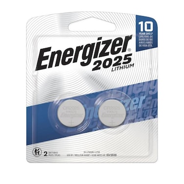 Energizer Lithium Battery 2025 Pack of 2