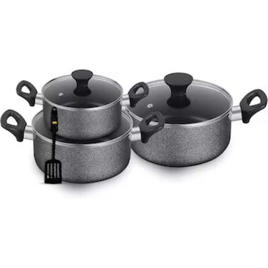 Delcasa Non Stick Gray 7 Pieces