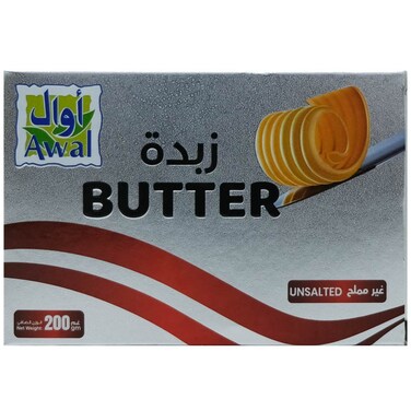 Awal Unsalted Table Butter 200Gr