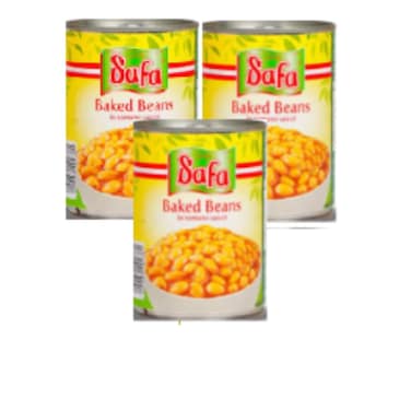 Zahrat Safa Baked Beans 3 x 400 gr