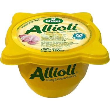 Chovi Allioli Garlic Dip 180Ml