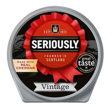 Seriously Strong Spreadable Vintage Cheddar Cheese 100 Gram