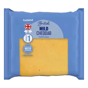 Iceland Mild White Cheddar Cheese 250 Gram