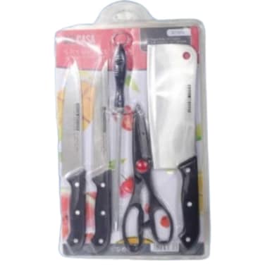 Knife set with Cutting Board 5 Pieces