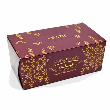 Velvet Facial Tissue 2-Ply 150 Tissues 3 Pack