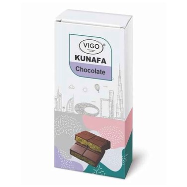 Vigo Kunafa Chocolate Mix Box 100 Gram Pack of 6 Pieces