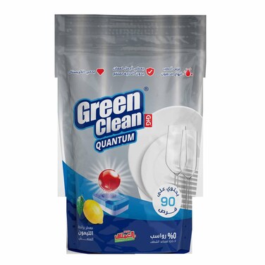 Green Clean Dishwash Tablet  Lemon 90 pieces