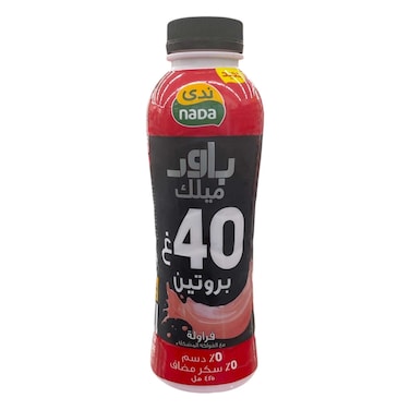 Nada Power Milk Strawberry 425Ml
