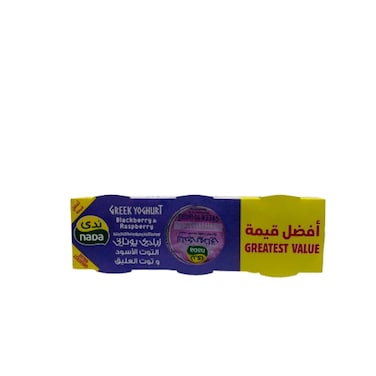 Nada Greek Yogurt  Blackberry Rasberry 3 x 160 gr