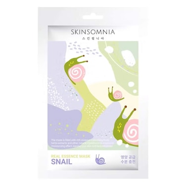 Skinsomnia Real Essence Snail Face Mask 25 ml
