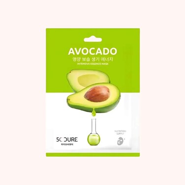 5C Cure Avocado Intence Essence Face Mask 25 ml