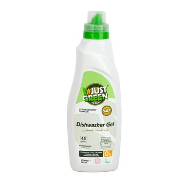Just Green Dish Washer Gel 1Ltr