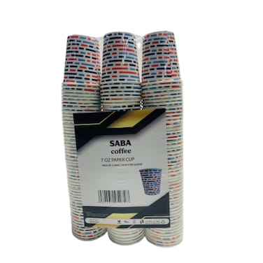Saba Paper Cup 7 oz 150 Pieces