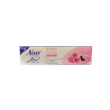 Nair Hair Remover Rose Fragrance Legs and Body 110ml