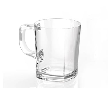City Glass Tea Mug Plain 200 Ml