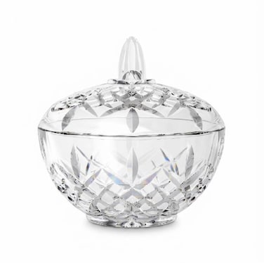 City Glass Sugar Bowl With Cover
