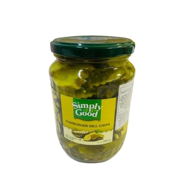 Simply Good Hamburger Dill Chips 680 ml