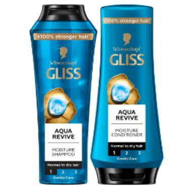 Gliss Aqua Revive Shampoo 400 ml Conditioner 360 ml