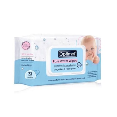 Optimal Pure Water Baby Wipe 071 72 Pieces