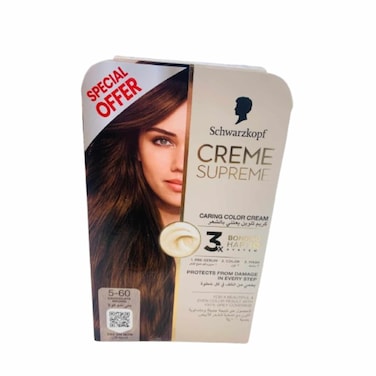 Creme Supreme Full Kit Permanent Hair Coloration Chocolate Brown No 5-60
