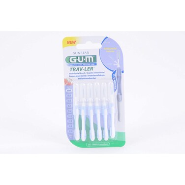 Sunstar Gum Interdental Brush 1312 6 Pieces