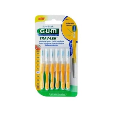 Sunstar Gum Interdental Brush 1315 6 Pieces