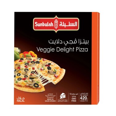 Sunbulah Veggie Delight Pizza 305 gr