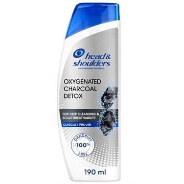 Head Shoulders Shampoo Charcoal Detox 190 Ml